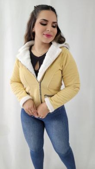 CASACA BIKER EN CORDUROY