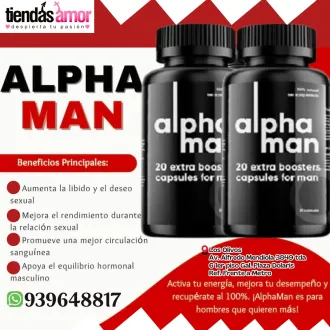 ALFAMAN Original naturales OBTENDRÁS MUCHOS ORGASMOS