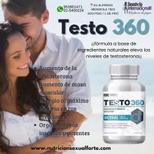 TESTO 360-POTENCIADOR MASCULINO-LOS OLIVOS